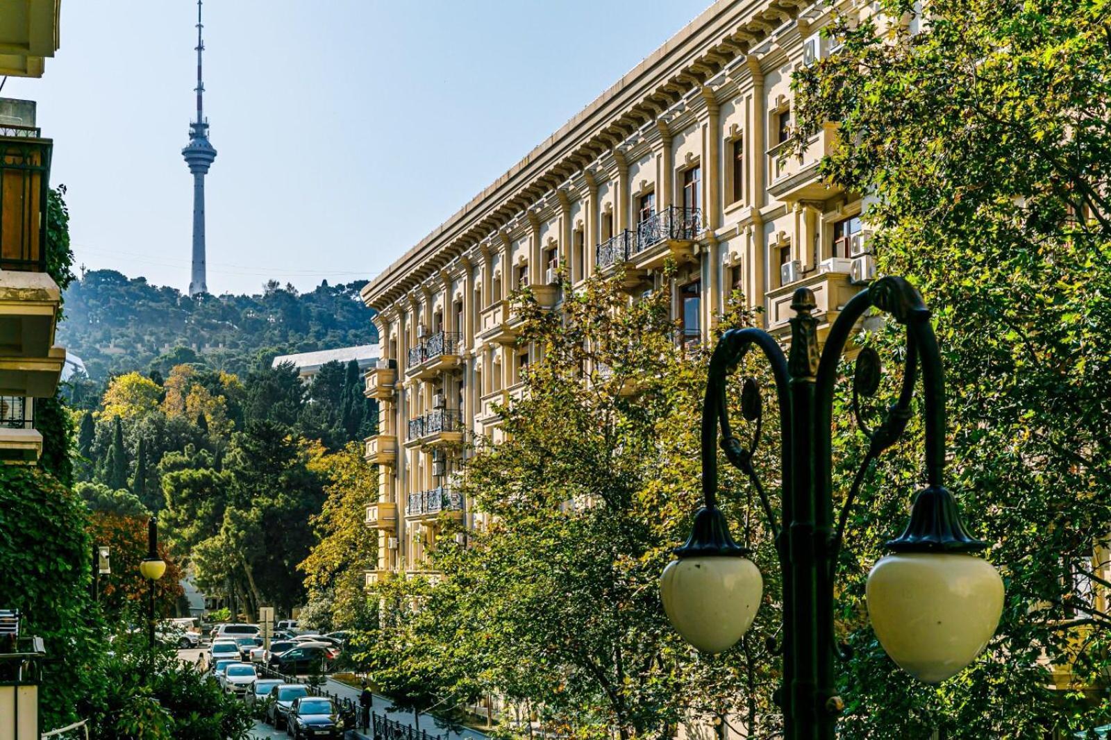 Azneft Square Deluxe Apartment Баку Экстерьер фото